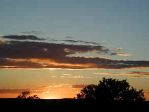 Sunset from Camp